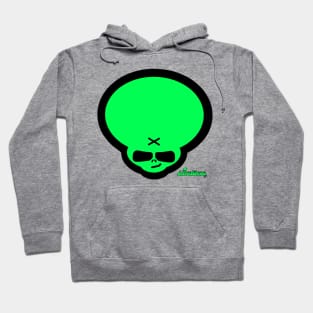 Smirking Alien Hoodie